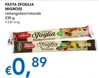 Pasta Sfoglia Migross