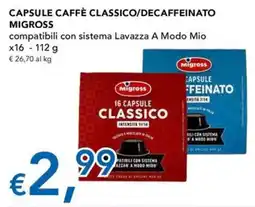 Migross Superstore Capsule caffè classico Migross offerta