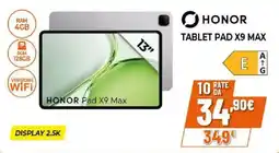 Ipercoop Honor Tablet Pad X9 Max offerta