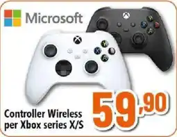 Ipercoop Microsoft Controller Wireless per Xbox series X/S offerta