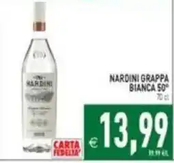 Iperfamily Nardini Grappa Bianca offerta