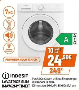 Ipercoop Indesit lavatrice slim offerta