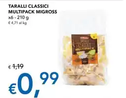Migross Superstore Taralli classici offerta