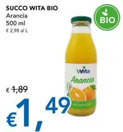 Migross Superstore Succo Wita Bio Arancia offerta