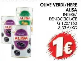 Olive verdi/nere Alisa