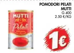 èccoMI Pomodori pelati Mutti offerta