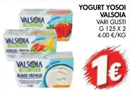èccoMI Yogurt Yosoi Valsoia offerta