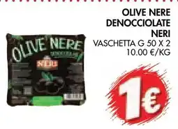 èccoMI Olive nere denocciolate neri offerta