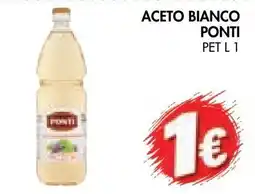 èccoMI Aceto bianco Ponti offerta