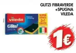 èccoMI Glitz Fibra Verde + Spugna Vileda offerta