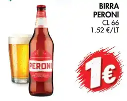 èccoMI Birra Peroni offerta
