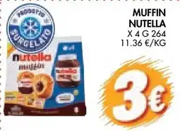 èccoMI Muffin Nutella offerta