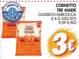 èccoMI Cornetto Tre Marie offerta