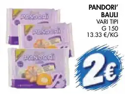 èccoMI Pandori' bauli offerta
