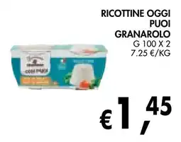 èccoMI Ricottine oggi puoi Granarolo offerta