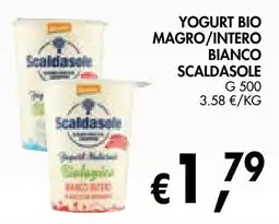 èccoMI Yogurt bio bianco Scaldasole offerta