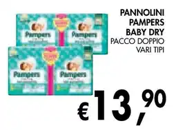 èccoMI Pannolini Pampers Baby Dry offerta