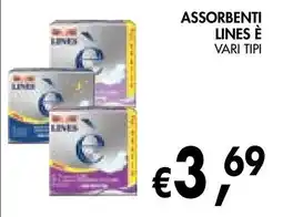 èccoMI Assorbenti Lines è offerta