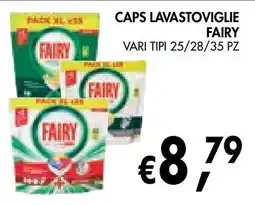 èccoMI Caps lavastoviglie Fairy offerta