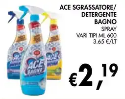 èccoMI Ace sgrassatore/detergente bagno offerta