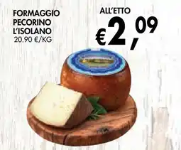 èccoMI Formaggio pecorino l'isolano offerta