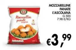 èccoMI Mozzarelle panate L'Ascolana offerta