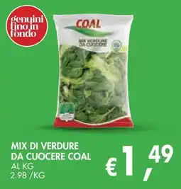 èccoMI Mix di verdure da cuocere Coal offerta
