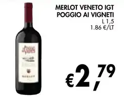 èccoMI Merlot Veneto IGT Poggio ai vigneti offerta
