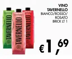 èccoMI Vino Tavernello offerta
