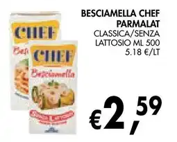 èccoMI Besciamella Chef Parmalat offerta