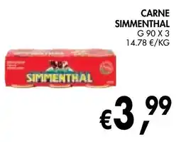 èccoMI Carne Simmenthal offerta