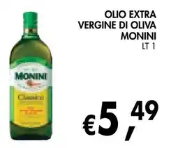 èccoMI Olio extra vergine di oliva Monini offerta