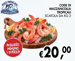 èccoMI Mazzancolla tropicali offerta