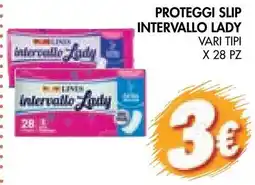 èccoMI Proteggi slip intervallo lady offerta
