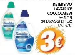 èccoMI Detersivo lavatrice coccolatevi offerta