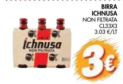 èccoMI Birra Ichnusa offerta
