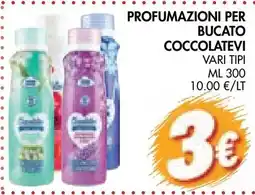 èccoMI Profumazioni per bucato coccolatevi offerta