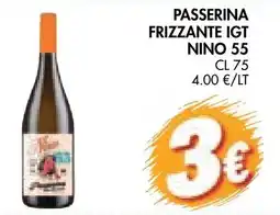 èccoMI Passerina frizzante IGT Nino 55 offerta