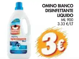 èccoMI Omino bianco disinfettante liquido offerta