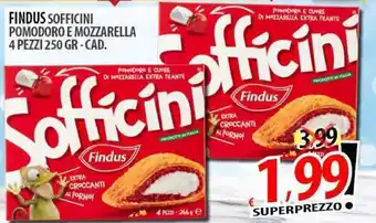 Sofficini Findus pomodoro e mozzarella