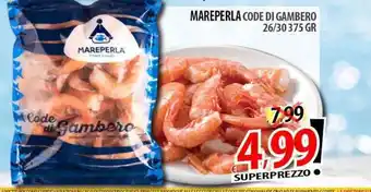 Mareperla Code di Gambero
