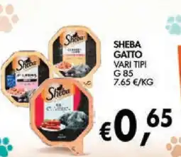 èccoMI Sheba gatto vari tipi offerta