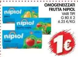 èccoMI Frutta Nipiol offerta