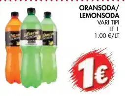èccoMI Oransoda/lemonsoda vari tipi offerta