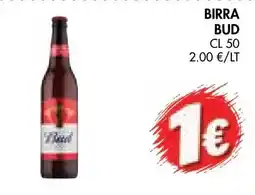èccoMI Birra Bud offerta