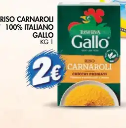 èccoMI Riso Carnaroli Gallo offerta