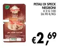 èccoMI Petali di speck negroni offerta