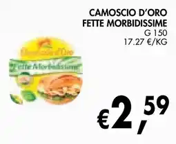 èccoMI Camoscio d'oro fette morbiddissime offerta