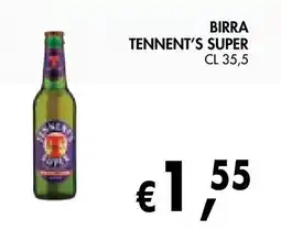 èccoMI Birra Tennent's Super offerta