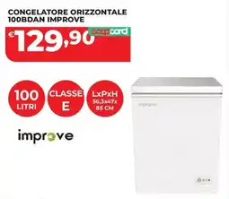 Coop Master Alleanza 3.0 Congelatore orizzontale improve offerta